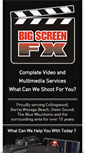 Mobile Screenshot of bigscreenfx.com